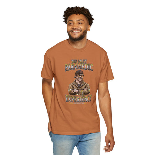 The Salty Paramedic Experience T-Shirt (Yellow Font)