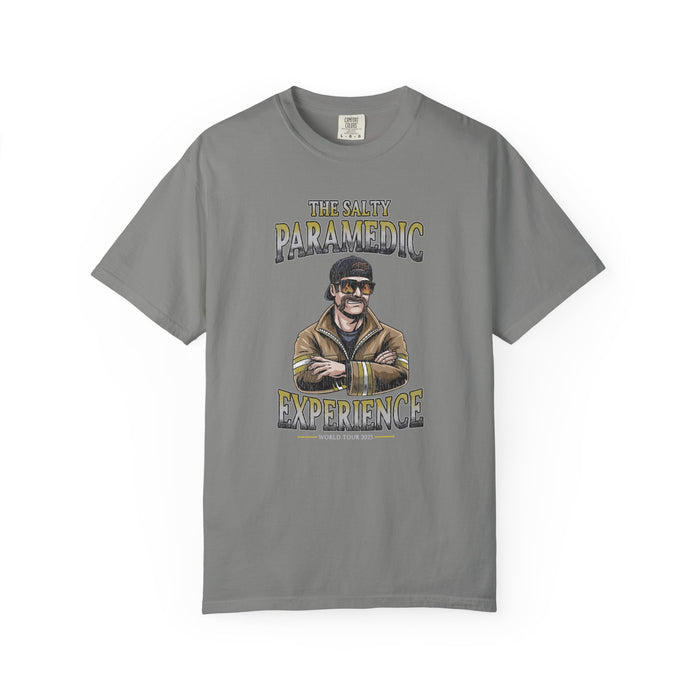 The Salty Paramedic Experience T-Shirt (Yellow Font)