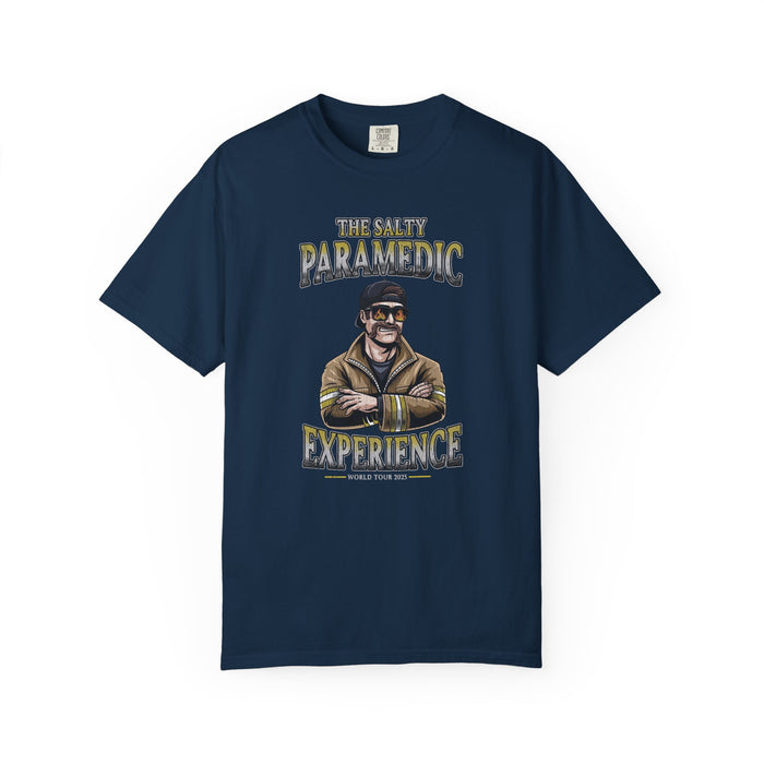 The Salty Paramedic Experience T-Shirt (Yellow Font)