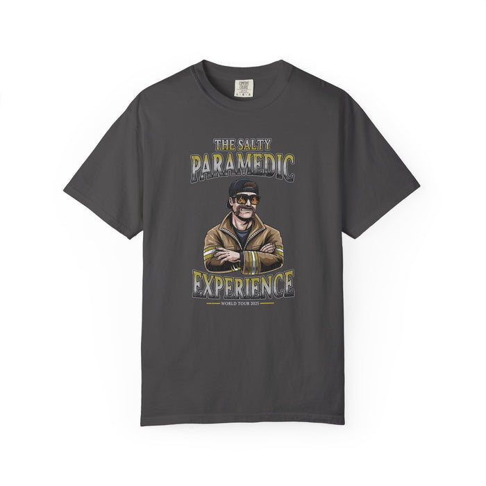 The Salty Paramedic Experience T-Shirt (Yellow Font)