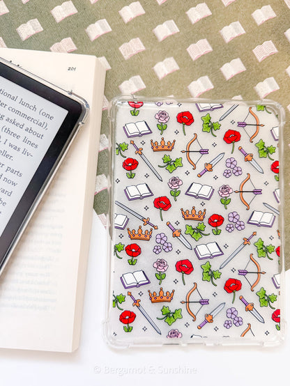 Thorns + Thrones E Reader Case and/or Bookmark [Combined Listing]