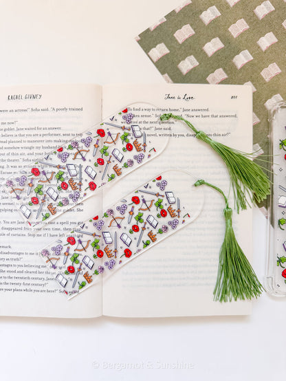Thorns + Thrones E Reader Case and/or Bookmark [Combined Listing]