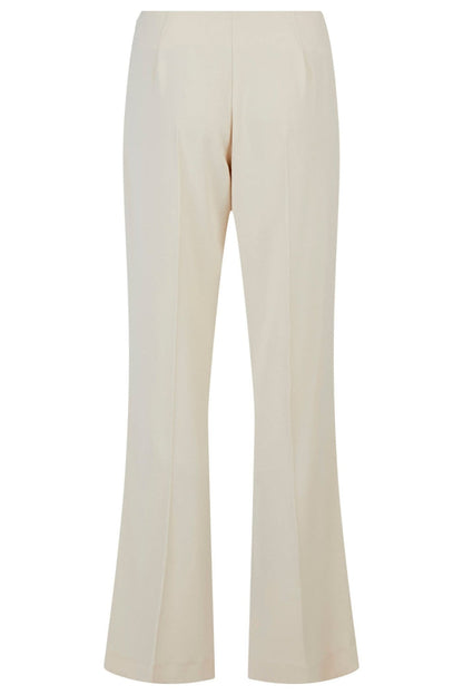 Tia 71305 7054 13 Cream Pull-On Trousers - Dotique