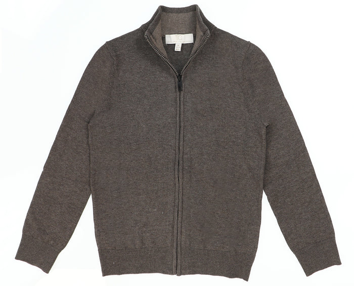 T.O. Men's Full Zip Sweater