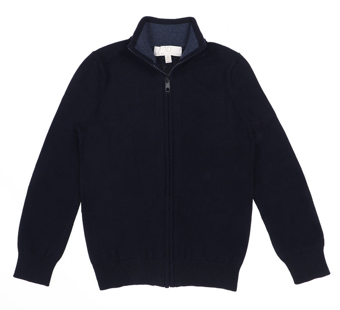 T.O. Men's Full Zip Sweater