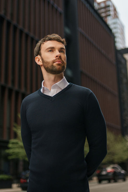 T.O. Men's V-Neck Sweater