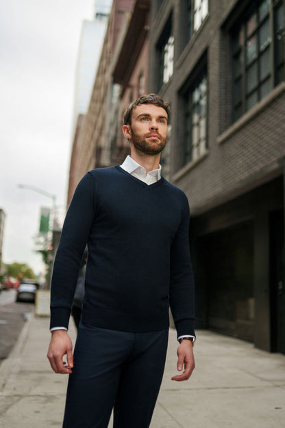T.O. Men's V-Neck Sweater