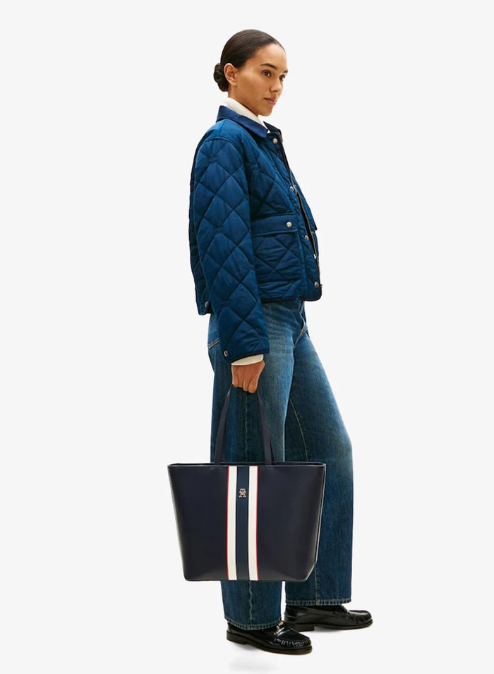 TOMMY HILFIGER Iconic Satchel Corp-Shoulderbag-Navy-TB295 - Runner