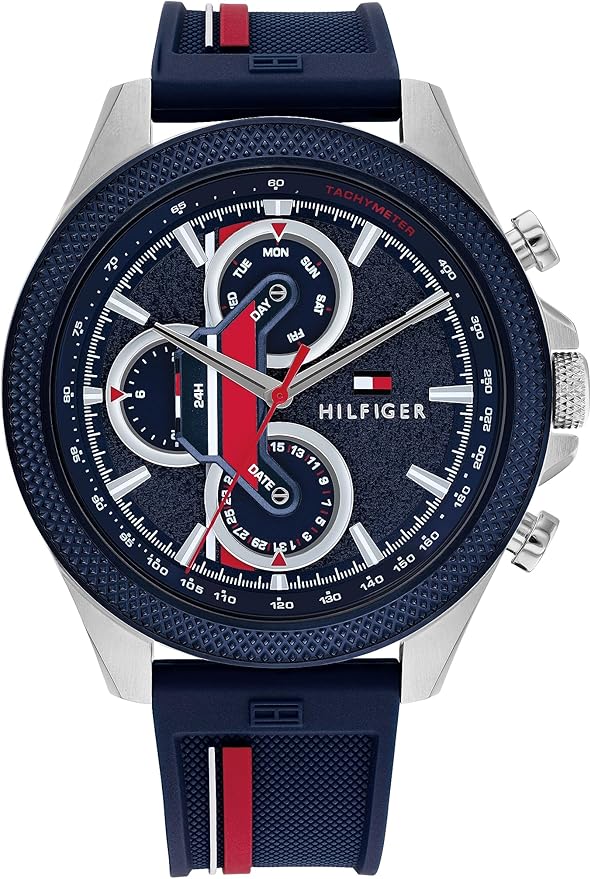 TOMMY HILFIGER Men's Stainless Steel Racing - Inspired Watch 1792083 TTM76 - Runner