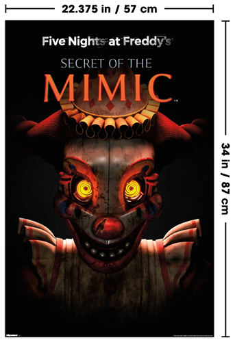 Trends International Five Nights at Freddy's Movie - Secret of the Mimic (2025) Cover Wall Poster