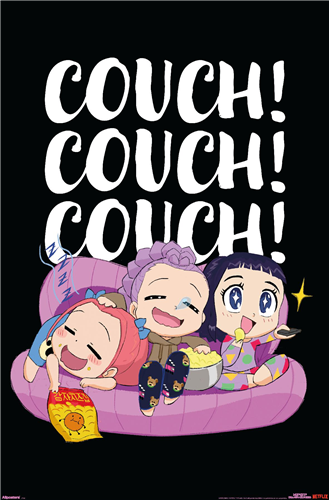 Trends International Netflix K-Pop Demon Hunters (2025) - Huntrix Chibi Couch Wall Poster