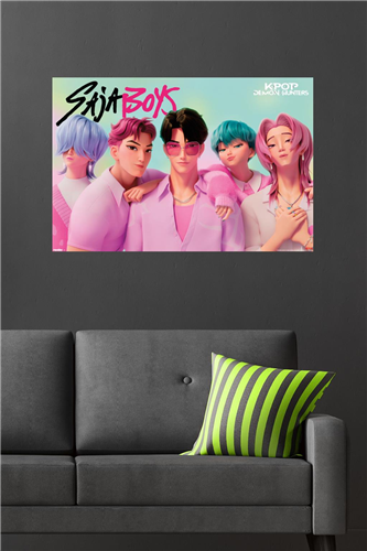 Trends International Netflix K-Pop Demon Hunters (2025) - Saja Boys Wall Poster