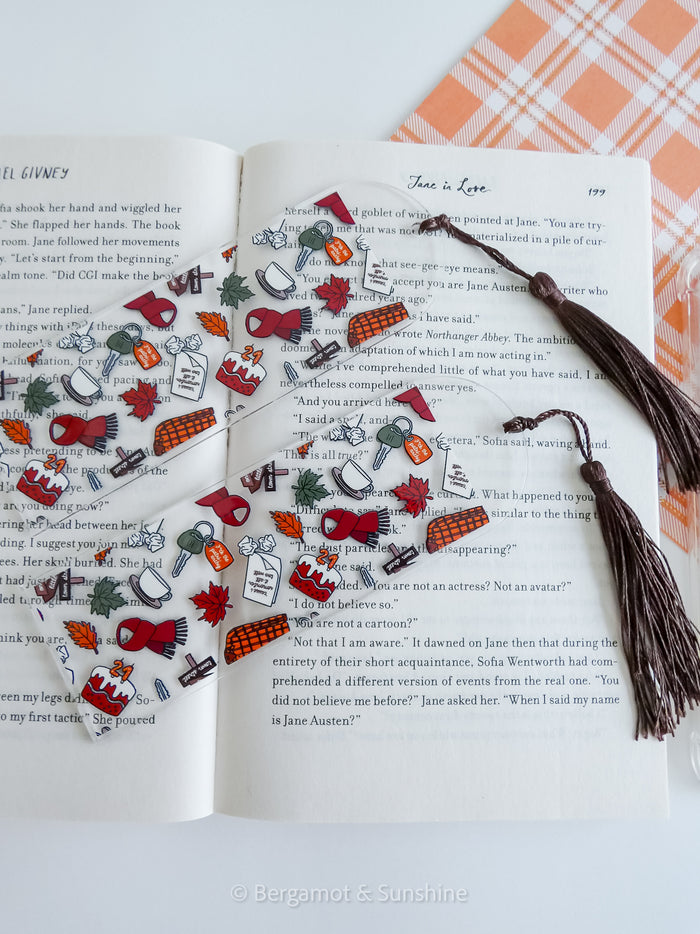 T.S. Fall Kindle Case and/or Bookmark [Combined Listing]
