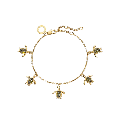 Turtle Armkette Gold