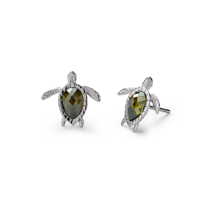 Turtle Ohrring Silber
