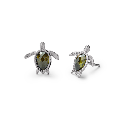 Turtle Ohrring Silber