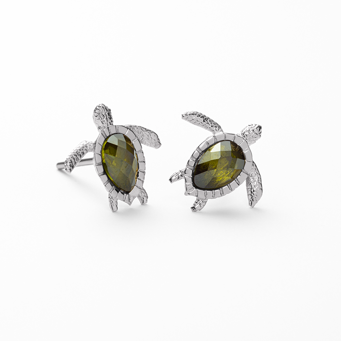 Turtle Ohrring Silber