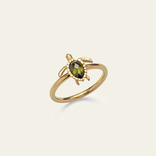 Turtle Ring Gold