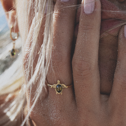 Turtle Ring Gold