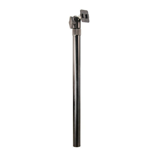 The TW Broadcaster Live Streaming Extension Kit features a 29-inch black metal pole with an adjustable clamp and Dual-T Head, perfect for attaching a bike saddle and streaming your cycling adventures.