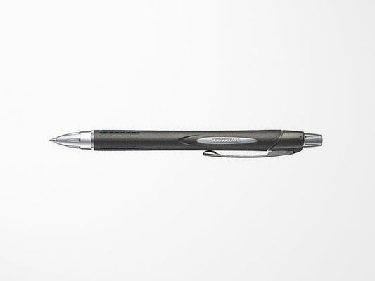 Uni Jet Stream 0.7MM Pen - Metallic Gunmetal Rubber