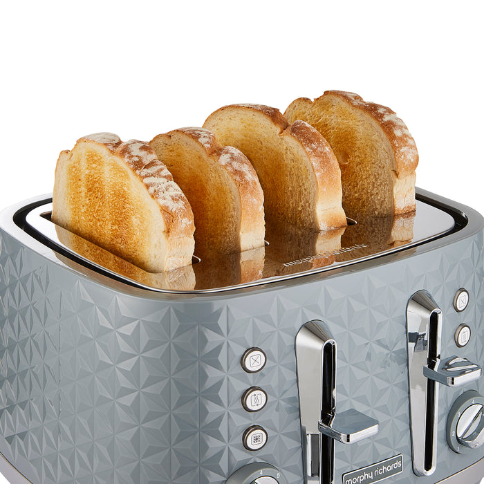 Vector Grey 4-Slice Toaster