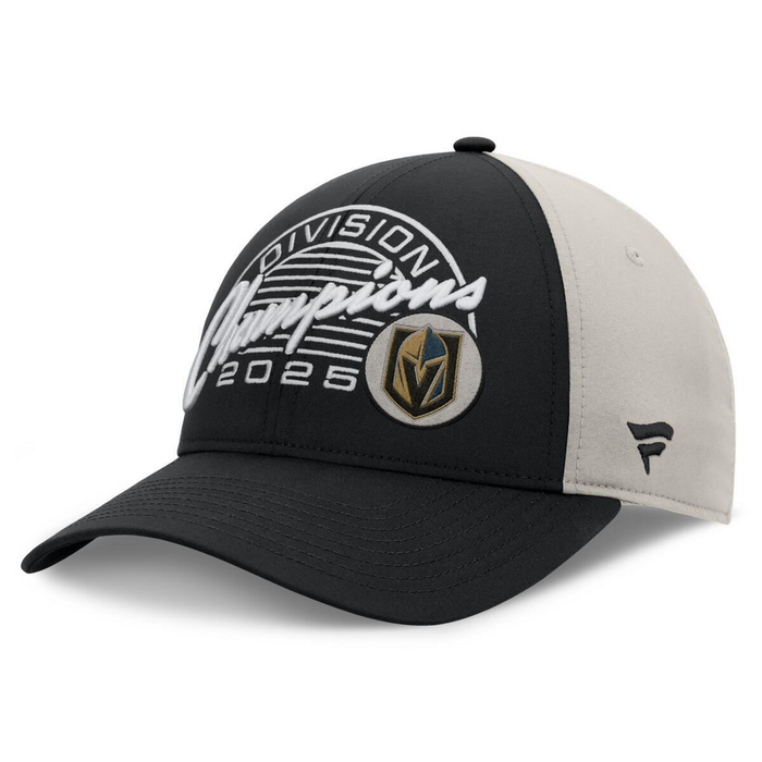 Vegas Golden Knights 2025 Pacific Division Champions Locker Room Hat - Vegas Team Store