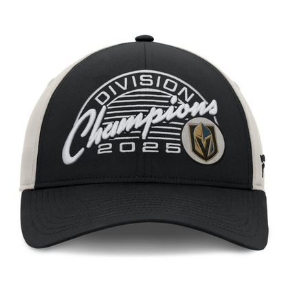Vegas Golden Knights 2025 Pacific Division Champions Locker Room Hat - Vegas Team Store