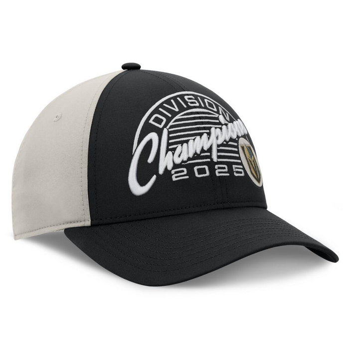 Vegas Golden Knights 2025 Pacific Division Champions Locker Room Hat - Vegas Team Store