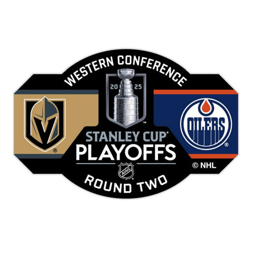 Vegas Golden Knights 2025 Stanley Cup Playoffs Round 2 Dueling Pin - Vegas Team Store