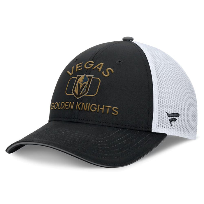 Vegas Golden Knights Authentic Pro Rink Trucker Cap - Vegas Team Store