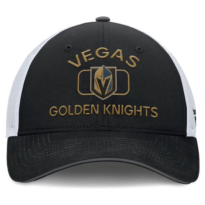 Vegas Golden Knights Authentic Pro Rink Trucker Cap - Vegas Team Store