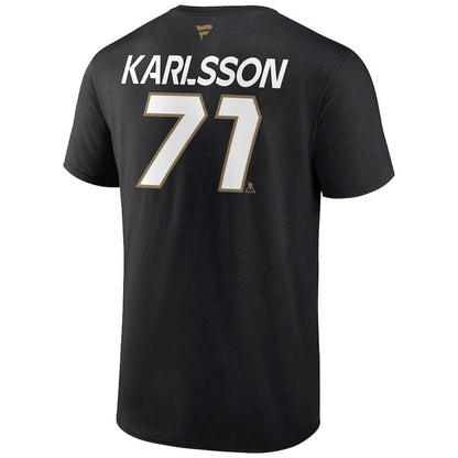 Vegas Golden Knights Authentic Pro William Karlsson Name & Number Tee - Vegas Team Store