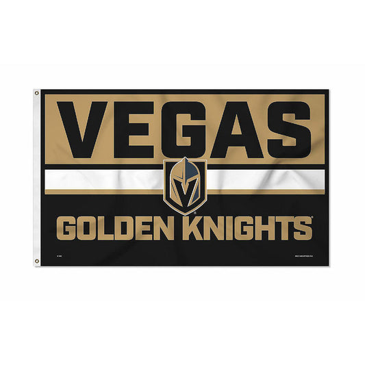 Vegas Golden Knights Bold 3x5 Banner Flag - Vegas Team Store