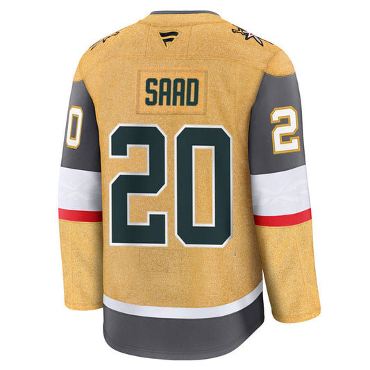 Vegas Golden Knights Fanatics Premium #20 Brandon Saad Jersey