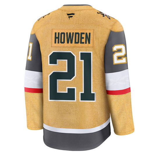 Vegas Golden Knights Fanatics Premium #21 Brett Howden Jersey