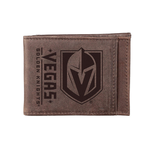Vegas Golden Knights Front Pocket RFID Blocking Wallet - Vegas Team Store