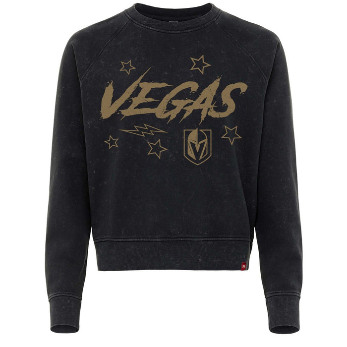 Vegas Golden Knights Women's Cropped Stevie Crew - Vegas Team Store