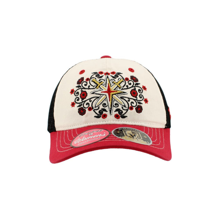 Vegas Golden Knights Women's Secondary Floral Trucker - Vegas Team Store