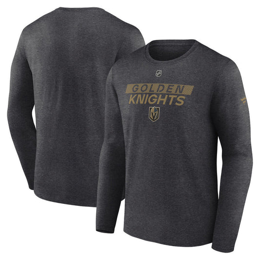 Vegas Golden Knights Wordmark Long Sleeve Tee - Vegas Team Store