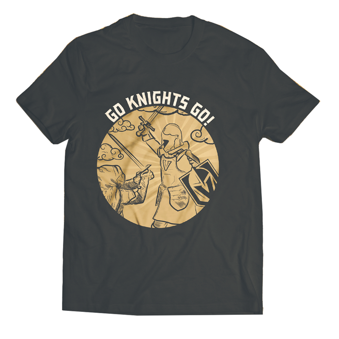 Vegas Golden Knights Youth "Go Knights Go!" Tee - Vegas Team Store