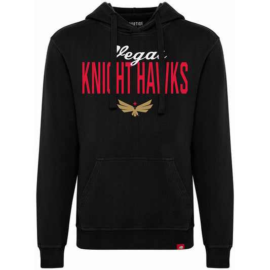 Vegas Knight Hawks Wordmark Hood - Vegas Team Store