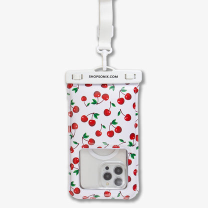 Waterproof Phone Pouch - Cherry on Top