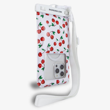 Waterproof Phone Pouch - Cherry on Top
