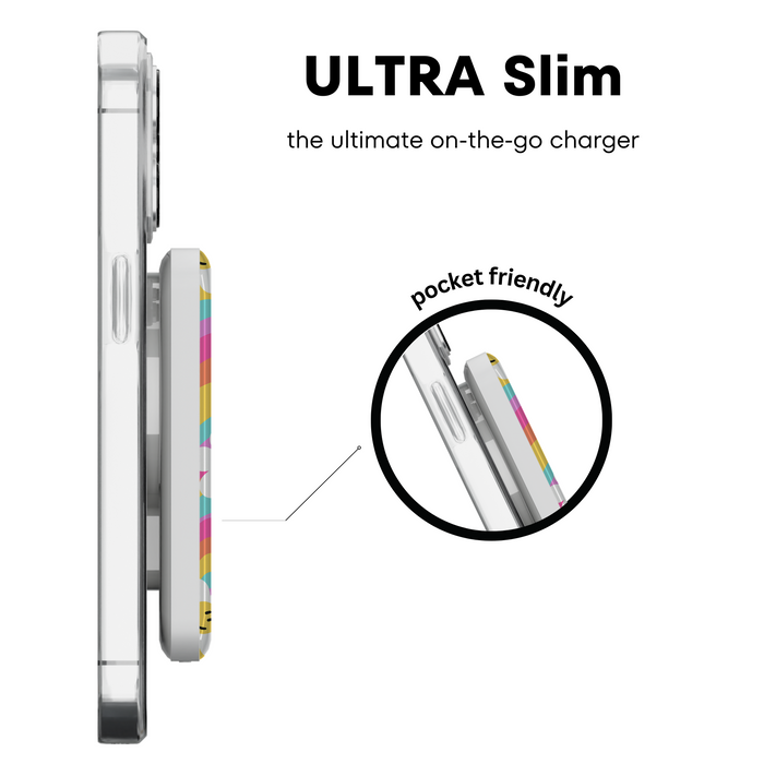 Wavy Daisy MagSafe Power Bank
