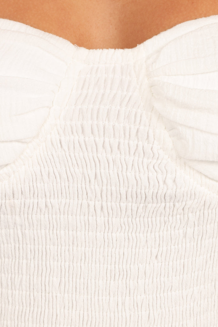 Petal and Pup USA DRESSES Webster Midi Dress - Off White