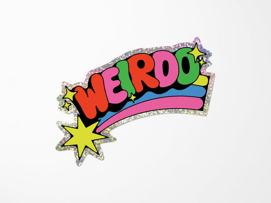 Weirdo Vinyl Sticker