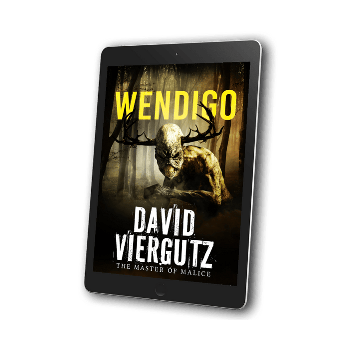 Wendigo ebook cover — supernatural horror novel by David Viergutz