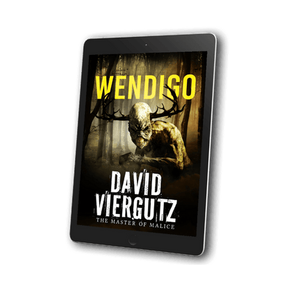Wendigo ebook cover — supernatural horror novel by David Viergutz
