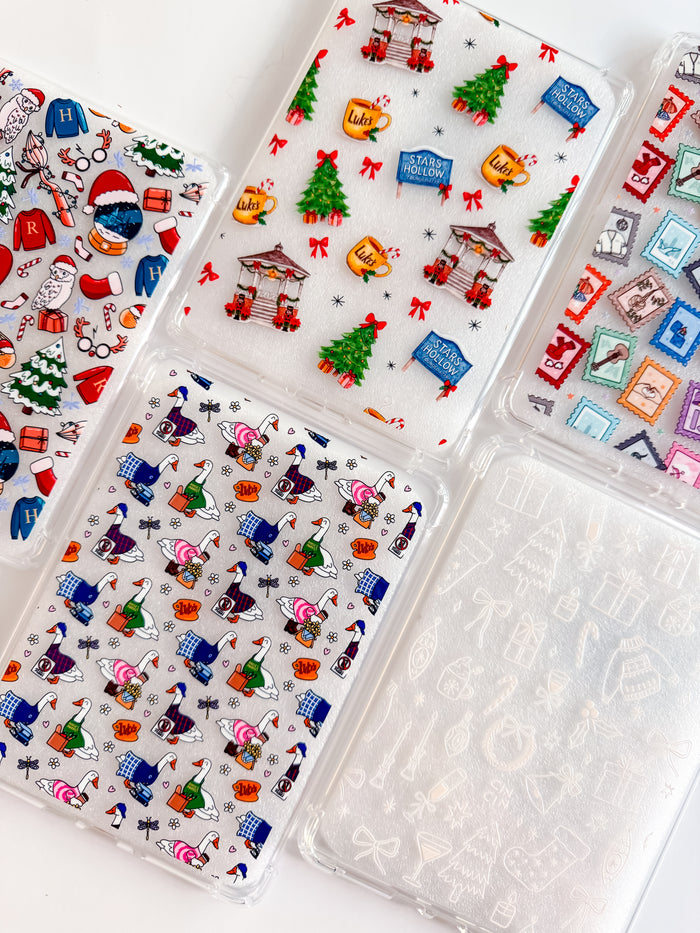 Whimsical Christmas Kindle Paperwhite Case – Holiday E-Reader Cover